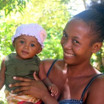 Little by little at the Sarobidy Maternity Center…