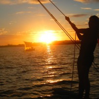 Lakana at Sunset
