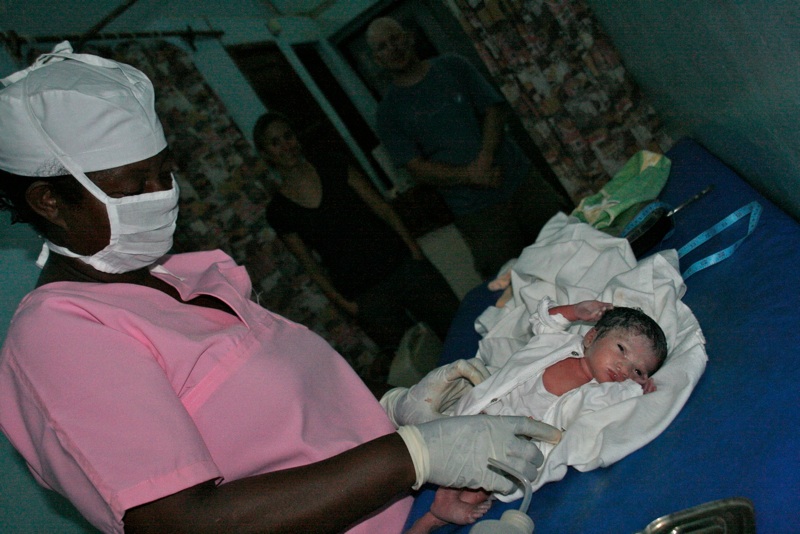 Family Outing To a Birth