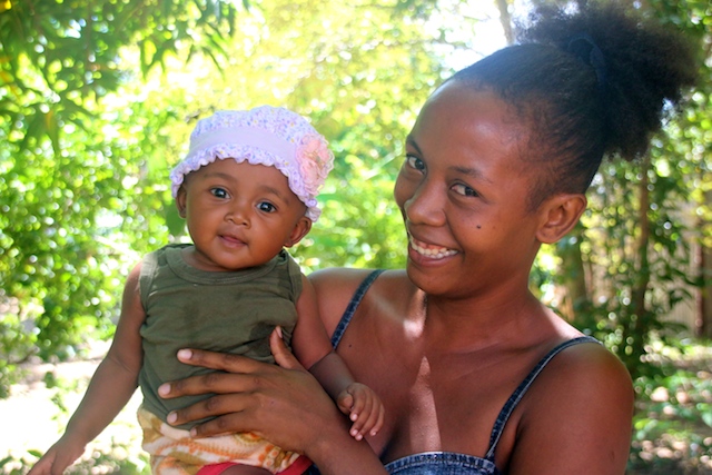 Little by little at the Sarobidy Maternity Center…